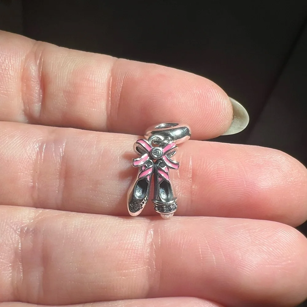 Ballet Slippers Dangle Charm